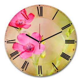 Wallity Reloj Decorativo 3030MS-042 de MDF, 30cm, Movimiento Silencioso